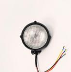 Koplamp | Rond| Zwart| Helder | 60s Style, Motoren, Verzenden, Nieuw