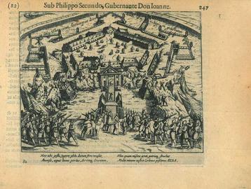Historische prent van Antwerp beschikbaar voor biedingen