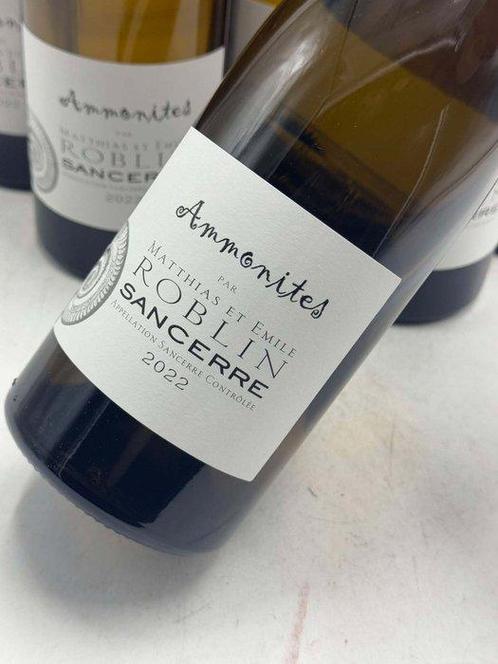 2022 Matthias et Emile Roblin Sancerre Ammonites - Sancerre, Verzamelen, Wijnen
