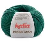 Katia Merino Aran - 82 flessengroen - Merinogaren, Hobby en Vrije tijd, Breien en Haken, Ophalen of Verzenden, Nieuw