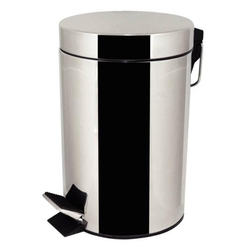 RVS Ronde Afvalemmer met pedaal | 3 L, Zakelijke goederen, Horeca | Keukenapparatuur, Verzenden