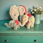 Steiff - Pluche dier Set of 3 vintage Steiff elephants in, Antiek en Kunst