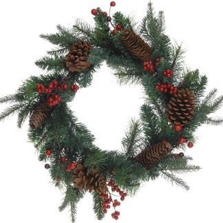 Kerstkrans | PerfectLED | Ø 45 cm (Decoratie, Binnen), Diversen, Kerst, Nieuw, Verzenden