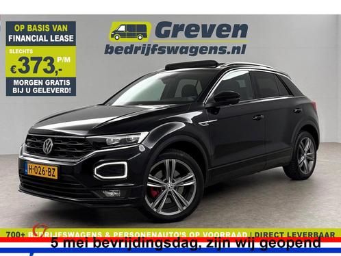 Volkswagen T-Roc 1.5 TSI R-line 150PK AUT Pano Cam Carplay, Auto's, Volkswagen, Automaat, Benzine, Zwart, Verzenden