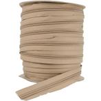 Rits op rol deelbaar 10mm spiraalrits 100 meter beige, Hobby en Vrije tijd, Ophalen of Verzenden, Nieuw, Gereedschap of Toebehoren