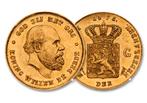 Gouden Tientje Willem III 1875, Postzegels en Munten, Verzenden