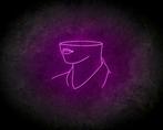 HALF FACE ART neon sign - LED neon reclame bord, Verzenden