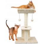 Katten krabpaal beige 60cm, Dieren en Toebehoren, Ophalen of Verzenden, Nieuw