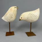 Ewa Budzowska - 2 Birds (with 24carat gold), Antiek en Kunst