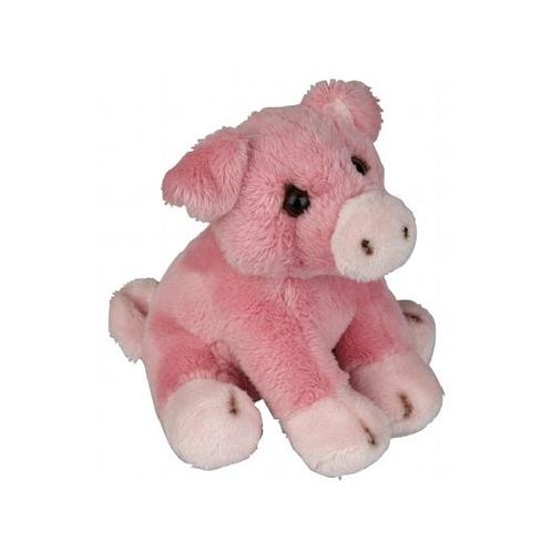 Pluche varken 15 cm - Knuffel varken, Kinderen en Baby's, Speelgoed | Knuffels en Pluche, Verzenden