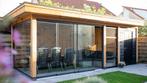 Douglas plat dak met schuur 700x300cm Genemuiden, Tuin en Terras, Overkappingen, Ophalen of Verzenden, Nieuw