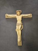 Kruis - Klei - 1850-1900 - 57,5 cm, Antiek en Kunst