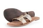 Lazamani Slippers in maat 43 Goud | 10% extra korting, Kleding | Dames, Schoenen, Slippers, Overige kleuren, Verzenden, Lazamani