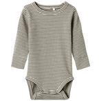 Rompertje Berro (dusty olive), Kinderen en Baby's, Babykleding | Maat 56, Nieuw, Name It, Nacht- of Onderkleding, Verzenden