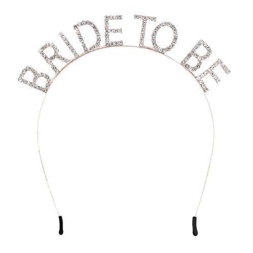 Bruiloft Haarband Bride To Be, Hobby en Vrije tijd, Feestartikelen, Nieuw, Verzenden