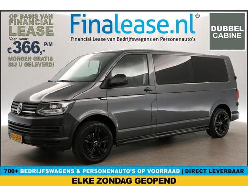 Volkswagen Transporter 2.0 TDI L2H1 6 Persoons LED €366pm, Auto's, Bestelauto's, Lease, Handgeschakeld, Diesel, Volkswagen, Zilver of Grijs