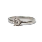Zilveren Ring met Steen zirconia 925, Ophalen, Nieuw