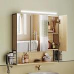 Badkamer Spiegelkast met Verlichting en Opbergruimte, Huis en Inrichting, Badkamer | Badkamermeubels, Verzenden, Nieuw