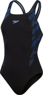Speedo HyperBoom Splice Muscleback Zwart/Blauw Sportbadpak -, Verzenden