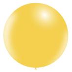 Gele Reuze Ballon XL 91cm, Verzenden, Nieuw