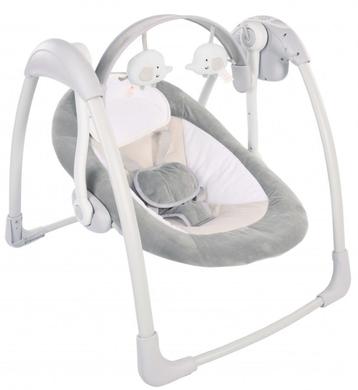 Bo Jungle B-Portable Swing Dolphy Grey Babyschommel B700600