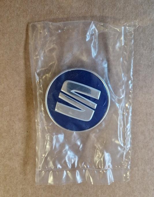 Naafdop Wieldop 55 mm Origineel Seat Blauw Origineel, Auto-onderdelen, Overige Auto-onderdelen, Nieuw, Seat, Verzenden