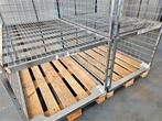 Pallet box 1200x800xH1700 met 2 legborden (3 niveaus), als, Ophalen of Verzenden