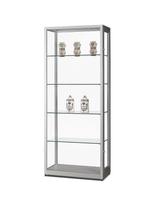 Museum vitrinekast Stofdicht V8 800-Zilver, Nieuw in verpakking