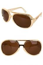 Elvisbril goud, Verzenden, Nieuw