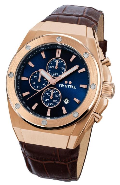 TW Steel CE4106 CEO Tech chronograaf horloge 44 mm, Sieraden, Tassen en Uiterlijk, Horloges | Heren, Polshorloge, Nieuw, Overige merken