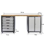 Werkbank Elite-Line 210 x 55,5 x 96 cm. met 5 laden en, Ophalen of Verzenden, Nieuw