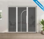 Enkele stalen taatsdeur met glaspaneel Wit 2 Vlaks rond Rook, Nieuw, Metaal, Overige typen