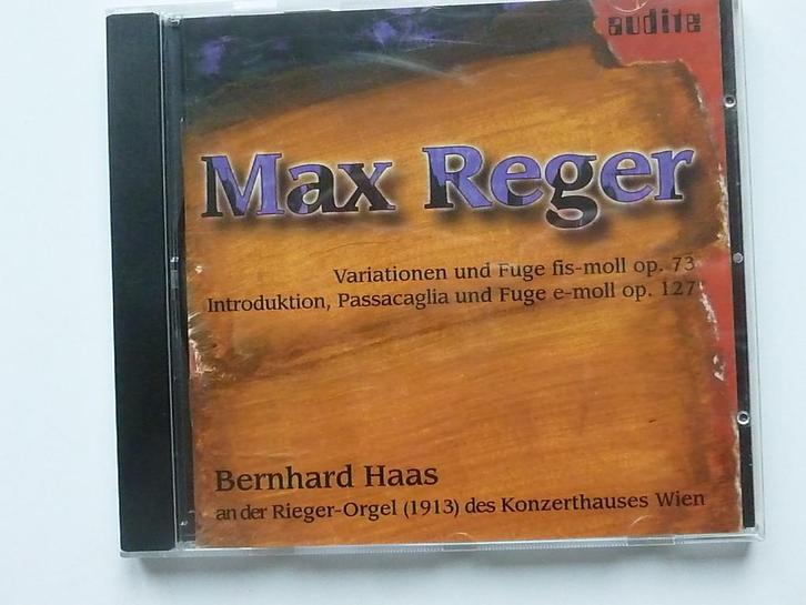 Max Reger - Bernhard Haas / Orgel, Cd's en Dvd's, Cd's | Klassiek, Zo goed als nieuw, Verzenden