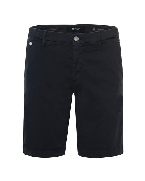 Replay Benni Short Herenkleding, Kleding | Heren, Broeken en Pantalons, Blauw, Nieuw, Verzenden