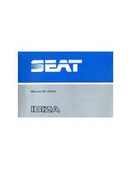 1984 SEAT IBIZA INSTRUCTIEBOEKJE SPAANS, Auto diversen, Handleidingen en Instructieboekjes