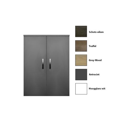 Kolomkast Sanicare Q1/Q12/Q17 2-Deurs Soft-Closing Chromen, Doe-het-zelf en Verbouw, Sanitair, Bad, Nieuw, Chroom, Ophalen of Verzenden