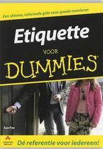 Etiquette voor Dummies, Nieuw, Verzenden