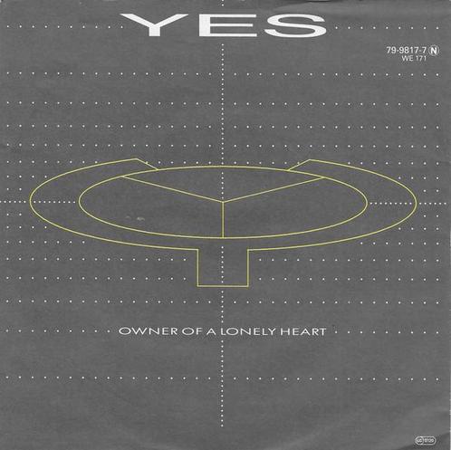 Single - Yes - Owner Of A Lonely Heart, Cd's en Dvd's, Vinyl | Pop, Verzenden