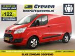 Ford Transit Custom 270 2.2 TDCI L1H1 Airco Cruise €122pm, Auto's, Nieuw, Ford, Rood, Handgeschakeld