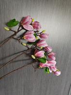 Magnolia tak - 65 cm purple kunstbloesemtak mooie kunst, Huis en Inrichting, Woonaccessoires | Kunstplanten en Kunstbloemen, Ophalen of Verzenden