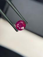 1 pcs Paars, Rood Robijn - 2.96 ct - Lotus Gemology -, Nieuw