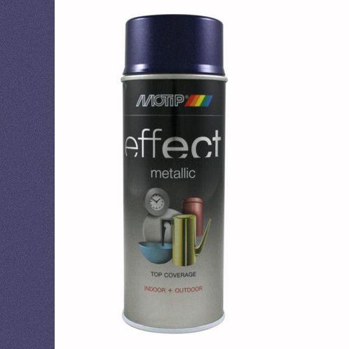 Motip Deco Effect Metallic Paars 400 ml, Doe-het-zelf en Verbouw, Verf, Beits en Lak, Nieuw, Ophalen of Verzenden