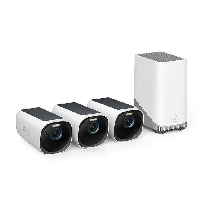 Eufy Eufycam 3  3-pack met 3 draadloze cameras en, Audio, Tv en Foto, Videobewaking, Ophalen of Verzenden