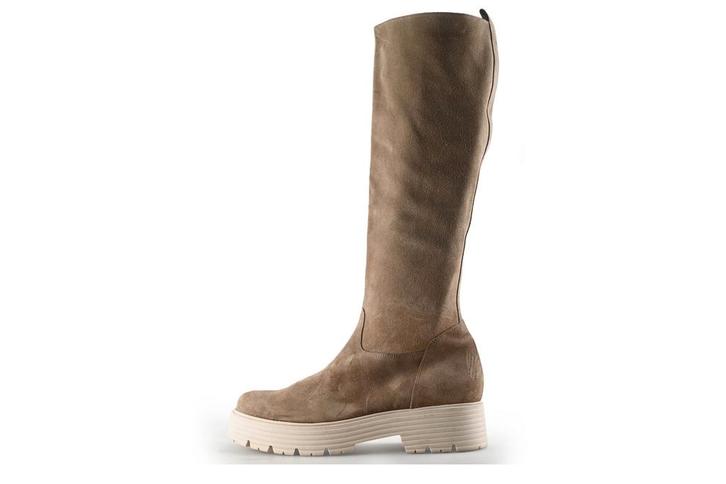 Manfield Laarzen in maat 41 Beige | 15% korting, Kleding | Dames, Schoenen, Beige, Zo goed als nieuw, Hoge laarzen, Verzenden