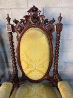 Fauteuil - Walnoot of beukenhout - Set van fauteuils, Antiek en Kunst