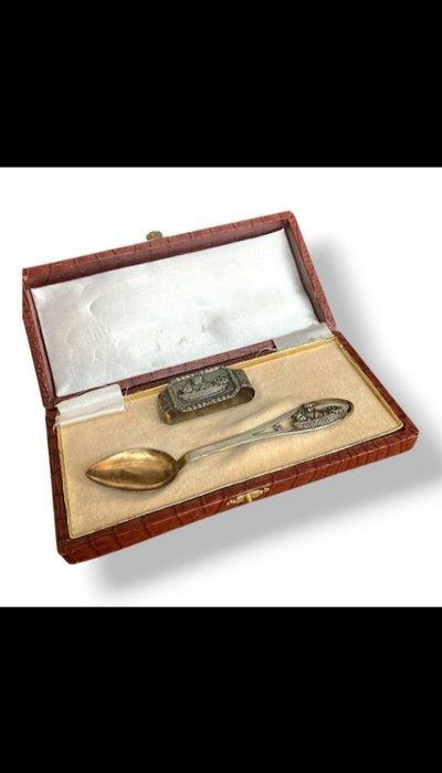 Bestekset (2) - .835 zilver, Antiek en Kunst, Antiek | Goud en Zilver