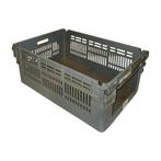 Magazijnbak met Grijpopening, 600x400x235mm, Nestbaar,, Gebruikt, 40 tot 60 cm, 50 tot 75 cm, Bak of Kist