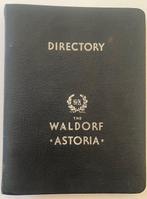 Directory : Hotel The Waldorf Astoria New-York [offered to, Antiek en Kunst, Antiek | Boeken en Bijbels