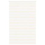 vidaXL Zebra rolgordijn 150x200 cm stofbreedte 145,9 cm, Verzenden, Nieuw, Beige