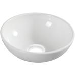 Wiesbaden Kimo Waskom Rond - 28x10cm - Keramiek - Glans Wit, Ophalen of Verzenden, Nieuw